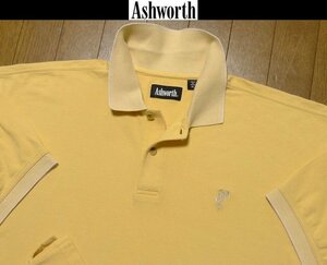 XL(US)XXXXL(JP位)【セール！送料無料】超希少 アシュワースUSA定ゴルフマンモデル 美品 Ashworth ポロシャツ6L 5XL 7L 6XL位