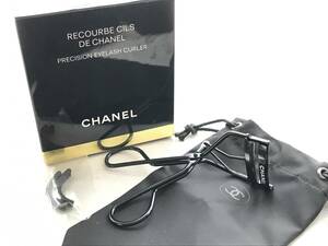 ★ CHANEL シャネル ルクルブ シル アイラッシュ カラー 専用ポーチ付き 替えゴム2個入り　ビューラー 未使用 ★ 