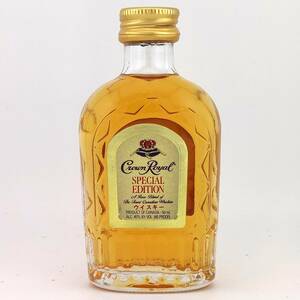 【全国送料無料】Crown Royal SPECIAL EDITION　40度　50ml【クラウン ローヤル　スペシャル エディション カナディアン ウイスキー】