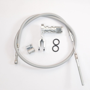 Brake cable set -BGM ORIGINAL- Vespa PK S XL XL2 - conversion to adjustable brake cable with thread ベスパ ブレーキ コンバージョン