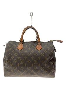 LOUIS VUITTON◆1)スピーディ30_モノグラム・キャンバス_BRW/PVC/BRW