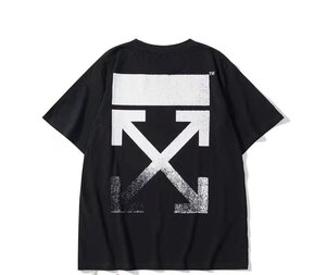 OFF-WHITE オフホワイト logo t-shirt tee 半袖 Tシャツ ブラック M 中古 TN 1