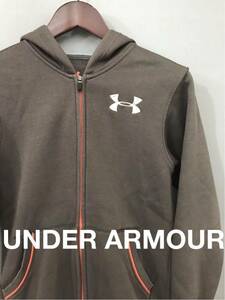 アンダーアーマー UNDER ARMOUR ロゴ ワンポイント長袖 パーカー ヤング 子供 YLG サイズ キッズ　&