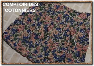 美品！！☆COMPTOIR DES COTONNIERS　コントワーデコトニエ　シルクシフォンスカート☆