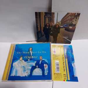 ☆美品☆非売品◆パーソンズ/PERSONZ The Show Must Go On CD☆初回生産分限定のフォトブック付き☆SAMPLE NOT FOR SALE☆帯付き☆送料無料