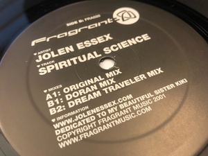 12”★Jolen Essex / Spiritual Science / Doran / Dream Traveler / プログレッシブ・トランス！