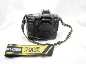 ★Nikon F90X＋MB-10＋プロストラップ★シャッター動作確認済★