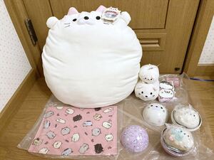 新品未使用 ごろねこサミット イトウ グッズセット ぬいぐるみ マスコット クリアファイル など 非売品