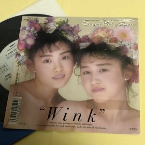 ○ウインク 希少プロモ(見本盤,非売品) ●シュガー ベイビー ラヴ (Sugar Baby Love)