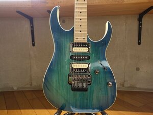 Ibanez アイバニーズ RG370AHMZ-BMT　エレキギター　ブルームーンバースト　楽器　中古　1円～　【質屋出品】