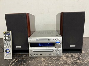 音出し確認済み！ONKYO オンキョー FR-N9FX スピーカーペア D-N9FX システムコンポ リモコン付き オーディオ機器