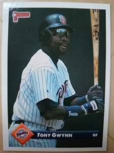 ★TONY GWYNN DONRUSS 1992 LEAF #126 MLB メジャーリーグ 大リーグ HOF トニー グウィン SAN DIEGO PADRES パドレス 首位打者