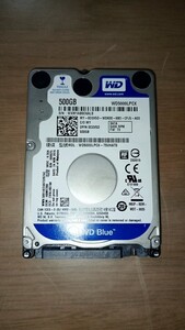 ★51A★中古・動作良品・WD5000LPCX Blue 2.5インチ500GHDD