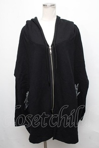 MILKBOY / BIG HOODY パーカー 黒 S-24-09-03-055-MB-TO-AS-ZT201