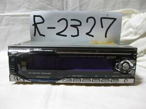 R-2327　KENWOOD　ケンウッド　MZ919　1Dサイズ　CD&MDデッキ　故障品