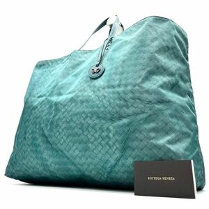 1円《 極美品・希少色 》BOTTEGA VENETA ボッテガヴェネタ トートバッグ イントレッチオ リュージョン チャーム バタフライ グリーン