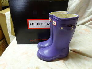 ★新品　HUNTER ハンターレインBOOT PP 16cm　HA18