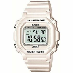 ☆CASIO(カシオ) F-108WHC-7BJFスタンダード ホワイト×ホワイト