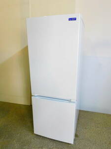 m622 ♪美品♪2020年製♪ YAMADA ヤマダ電機 2ドア ノンフロン冷凍冷蔵庫 156L 大きめ冷凍室45L 大容量ドアポケット ホワイト白