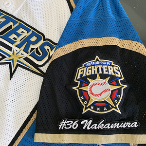 【メール便送料無料】北海道 日本ハム ファイターズ 刺繍ワッペン 中村 ＃36 ナンバー/中村勝/fighters/応援/刺繍/ユニホーム