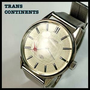 激レア TRANS CONTINENTS 飛行機 腕時計 GN-0-S 1スタ1円スタート