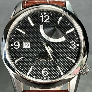 新品 Orient Star オリエントスター クラシック 自動巻き 腕時計 WZ0131FD アナログ ブラック メンズ パワーリザーブ カレンダー