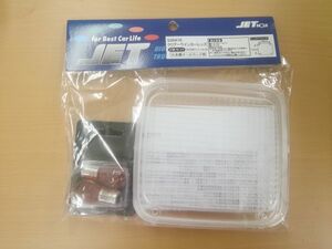 【即納】JET INOUE　クリアーウインカーレンズ　2枚セット　24ｖ25ｗアンバーバルブ付き　526416