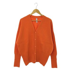 【美品】 CFCL / シーエフシーエル | 2022AW | WOOL MILAN CARDIGAN ウール ミラノカーディガン | 5 | オレンジ | レディース