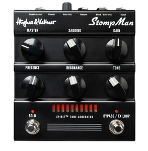 Hughes & Kettner ヒュース＆ケトナー HUK-STM SPIRIT StompMan 最大50W ペダルに組み込むリアルアンプ