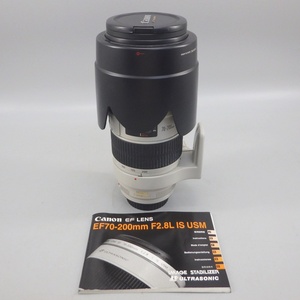 1円〜 Canon キヤノン ZOOM LENS EF 70-200mm F2.8 L IS USM ※動作未確認 現状品 レンズ 334-2738486【O商品】