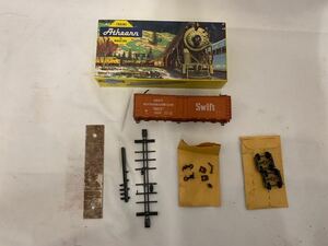 ☆アメリカ鉄道　Athearn 40’Wood Box Swift 鉄道模型