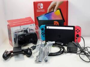 【良品】Nintendo Switch 有機ELモデル おまけコントローラー付き！