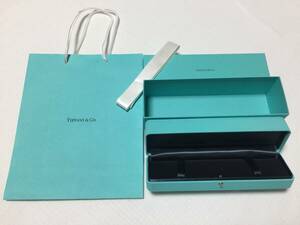 【TIFFANY】ティファニー ブルー ボックス ハードウェア ブレスレット ケース 空箱 リボン ショッパー ギフト ラッピングセット