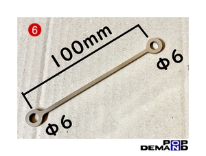 汎用(6) マスターシリンダー リザーブ タンクステー 100mm ステンレス DJ-1R DJ-1RR G