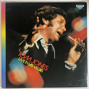 12830 ★未使用に近い TOM JONES/LIVE IN LAS VEGAS ※ポスター付