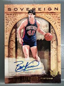 激レアGold 149枚限定 Auto 18 Panini Court Kings Bill Laimbeer ビル・レインビア NBA サイン バスケ All-star 優勝 ピストンズ Bad Boys