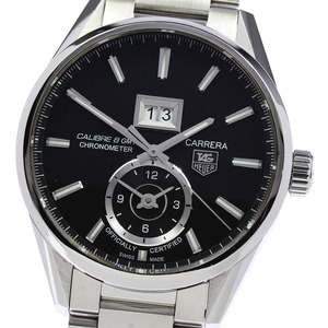 タグホイヤー TAG HEUER WAR5010.BA0723 カレラ グランドデイト GMT キャリバー8 自動巻き メンズ 良品 _814083