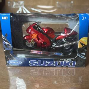 スズキ SUZUKI 隼 ハヤブサ HAYABUSA バイク bike オートバイ 模型 1/18