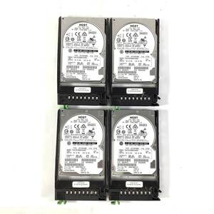 S6110863 HGST 900GB SAS 10K 2.5インチ HDD 4点【中古動作品】