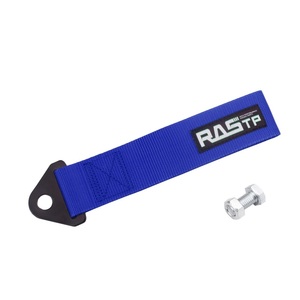 競技用 牽引フック/青BLUE｜送料195円｜RAS TPロゴ入り/競技車両/ドリフト/トーストラップ/FD3S/シビック/スカイラインGTR/シルビア