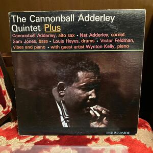 【LP】キャノンボール・アダレイ / CANNONBALL ADDERLEY / プラス / Plus / US盤 / RIVERSIDE RLP388 MONO 青レーベル