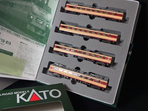 ※25979 KATO 10-819 489系 急行「能登」4両増結セット Nゲージ 鉄道模型 個人保管品