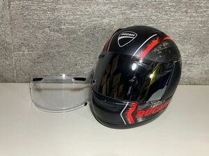 Araiアライ DUCATIフルフェイスヘルメットASTRO IQ　ミラーシールド　サイズL