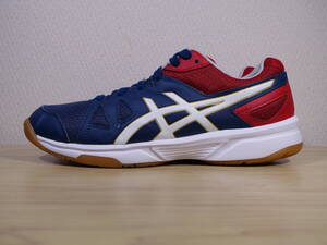 ◇ asics アシックス インドア スクール GEL【TSY103】◇ 24.5cm スニーカー ネイビー レッド