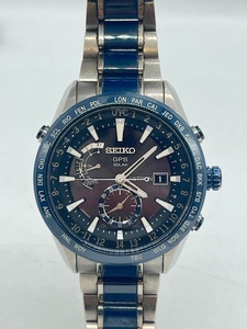 K4299■【人気モデル!!】 SEIKO ASTRON GPS 7X52-0AF0 セイコー アストロン 腕時計 電波 ソーラー セラミック チタン メンズ ウォッチ ■