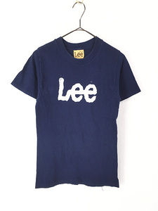 レディース 古着 80s USA製 Lee ロゴ BIG プリント Tシャツ S位 古着