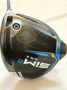 (中古)　Taylor Made(テーラーメイド)　SIM2 MAX (シム2マックス)　1W(10.5°)　 TOUR AD VR-6 (S)　※【日本仕様】