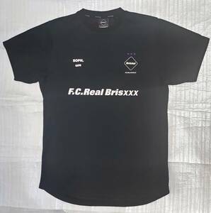 【週末クーポン1500円OFF】美品 FCRB×GOD SELECTION XXX PRE MATCH TOP 黒 FC REAL BRISTOL F.C.R.B. ゴッドセレクショントリプルエックス