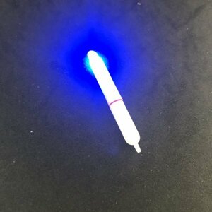 超高輝度 ウキトップライト 電気ケミカル ライト LED 75S ブルー 青色 435電池付 防水 スティックライト アジ　サビキ　太刀魚　イカ