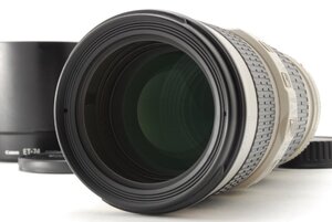 【美品】Canon キヤノン EF 70-200mm F4L IS USM 白レンズ 手ぶれ補正